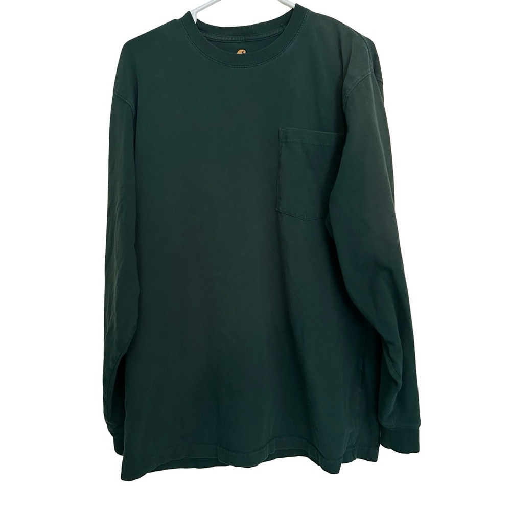 Carhartt Dark Green Long Sleeve Tee